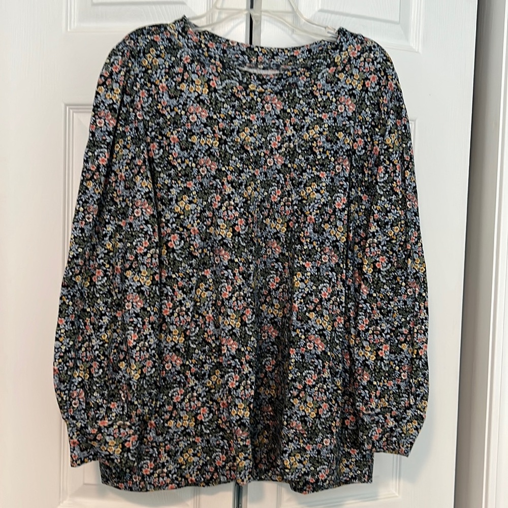 Ann Taylor Loft patterned blouse.
